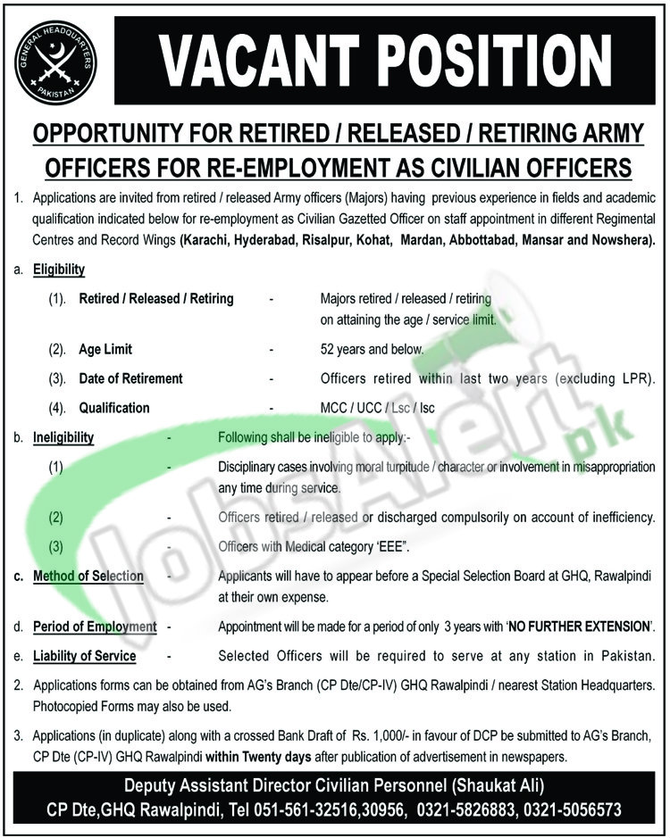 pakistan-army-jobs-october-2016-for-civilian-officers