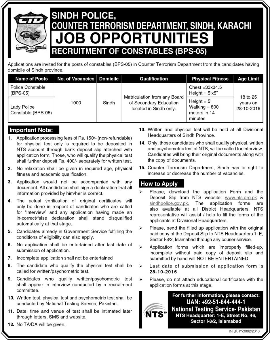 sindh-police-constables-jobs-ctd-counter-terrorism-department-october-2016-nts-application-form
