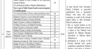 Directorate General Of Sports Jobs