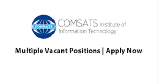 COMSATS University Islamabad (CUI) Jobs
