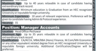 Bank of Khyber (BOK) Jobs 2018 for Various Posts in Multiple Categories Latest Advertisement - Apply Online