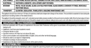 Leading Building Products Trading Company Jobs 2018 for Divisional Managers Latest