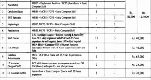 Punjab Social Security Health Management Company (PSSHMC) Jobs 2018 for IT, HR, Nurses & Medical Posts Latest