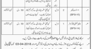 Auqaf Department KP Jobs 2018 for Assistants, Junior Stenographer and Assistant Manager Posts Latest Advertisement