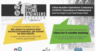ENGRO Powergen Thar Trainee Engineers Program 2018 (Batch-I)