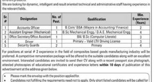 Ministry of Industries & Production Pakistan Jobs 2018 for Accounts Officer, Assistant Engineer, Office, Security & Support Staff Latest Advertisement