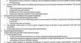 PKLI Jobs 2018 for Consultant Public Health & Research Latest Advertisement