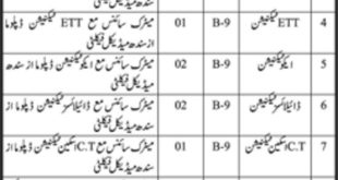 Sindh Government Qatar Hospital Karachi Jobs 2018 for 15+ Accounts, Stenotypist, OT & Medical Staff Latest Advertisement