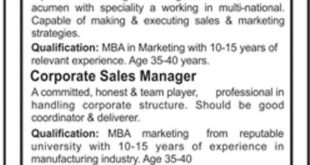 Bossplas Jobs 2018 for Marketing, Sales & Retail Managers