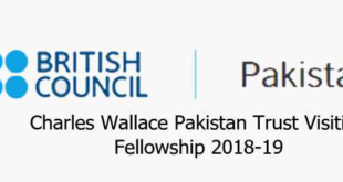 Charles Wallace Pakistan Trust Fellowship