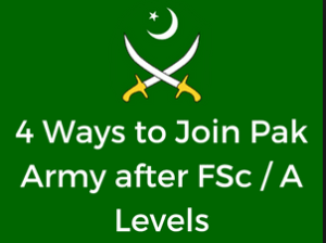 Join pak army after fsc