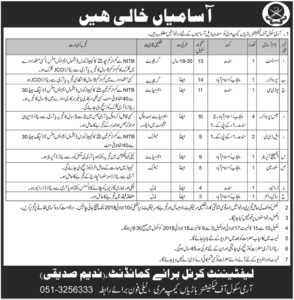 Pakistan Army School of Technicians Barian Camp Muree Jobs For Assistants, Supervisor & Others 2018