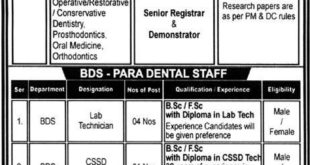 Quetta Institute of Medical Sciences Quetta Cantt 55+ Jobs 2018