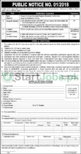 PO Box 3113 Islamabad Jobs 2018 – For Matric, Intermediate & DAE