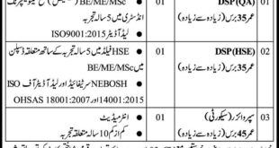 Karachi Shipyard and Engineering Works Limited Jobs 2018
