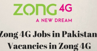 Zong Pakistan Jobs