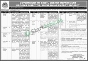 Energy Department Sindh Government Jobs 2019