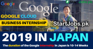 Google Cloud Business Internship Opportunity in Japan 2018 - Fully Funded