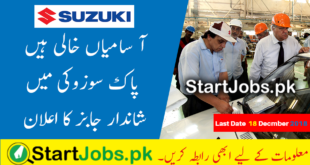 Pak Suzuki Management Trainee Program 2019