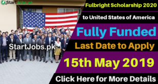 Fulbright Scholarship 2019 in USA