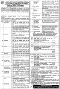 Primary And Secondary Healthcare Department Jobs